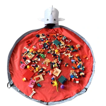Lapse Mänguasi Ladustamise Kott Mänguasjade Kotid Plokid Esita Matt Kott Mänguasjade Slideaway Clean-Up Ladustamise Mahuti Korraldaja Multifunktsionaalne Korvid