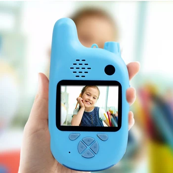Laste Intercom Kaamera Camcorder Mini Video HD Mänguasjad, Walkie Talkie, MP3 mäng Muusika Mängija Mängu Parim Kingitus Lastele