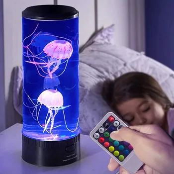 LED Fantaasia Millimallikas Lamp USB Power/Smart Kaugjuhtimispult Värvi muuta Millimallikas Tank Aquarium Led Lamp Öö Valguses