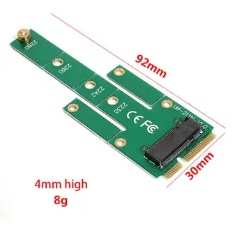 M. 2 B võti SSD MSATA, et MINI PCIE Adapter Converter Kaart NGFF 22x30mm 22x42mm 22x60mm 22*80mmSSD