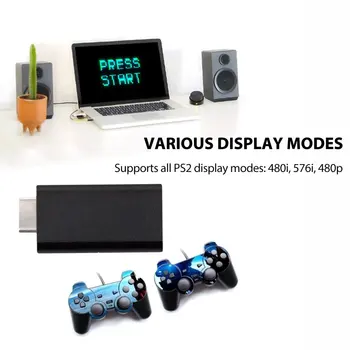 Mobiilselt PS2 HDMI-ühilduv Audio-Video-Converter-Adapter AV HDMI-ühilduv Kaabel PlayStation 2 Plug And Play Osad
