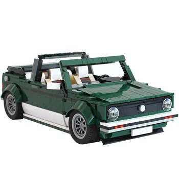 MOV City Golf Mini High-Tech Auto superauto neid Mudel Auto ehitusplokid Assamblee Mänguasi Poiss võidusõiduauto Takso Auto Kingitus lastele