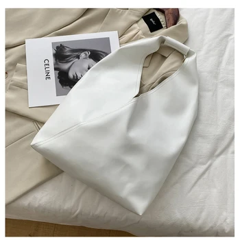 Nahast Vabaaja Kott Vintage Naiste Kotid Luksus Käekotid Naistele 2021 Disainer Mood Õla Kott Suur Naiste Kott Shopper