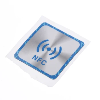 NFC-Silte, Kleebiseid NFC213 Anti Metallist RFID Metallik Etiketi Kleebis Universaalne Label NFC213 Kõigile Sildi NFC Telefonid 6tk/palju