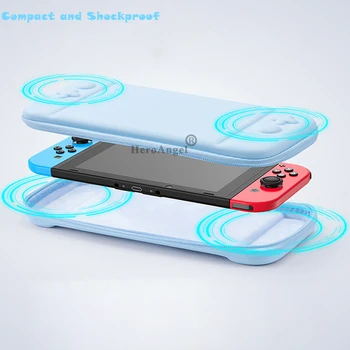 Nintendo Lüliti kaasaskantavas Kotis 8 Värvi Reisi Veavad Kasti Protective Case for Switch Lite 8pcs Armas Silikoonist Korgid