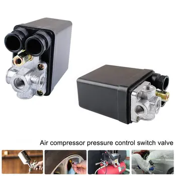 Raskeveokite Õhu Kompressor Rõhu Lüliti reguleerventiili 90 PSI -120 PSI Must Õhu Kompressor Rõhu Kontroll-Lüliti
