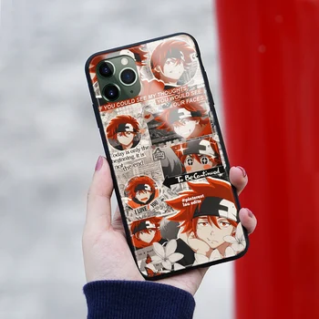Reki Kyan Sk8 Lõpmatult Anime Klaasi Pehmest Silikoonist Telefon Case FOR IPhone SE 6s 7 8 Plus X-XR, XS 11 12 Mini Pro Max Katab Kest