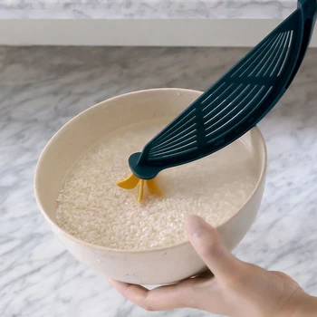 Rice Drainer Colander Tools Household Convenient Multifunctional Hanging Fruit Rice Washer Kitchen Noodle Rice Cleaner Machine