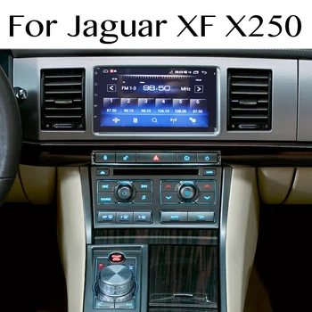 Sest Jaguar XF 250 X250 2007~Auto Multimeedia Android 10.0 Ekraan NAVI GPS Audio Lisaseadmed CarPlay Sõiduki raadionavigatsioon