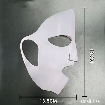 Silikoon Näo Mask Näole Leht Mask Anti-off Mask Kõrva Fikseeritud Vältida Sisuliselt Aurutamise Korduvkasutatavad Näo Mask Naha Hooldus Vahend
