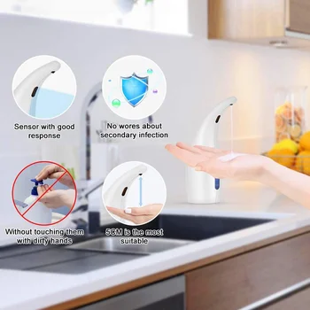 Smart Sensor Seebidosaator Office-Kodu Infrapuna TouchlessHand Desinfitseerimisaine Pudel Köök, Vannituba Automaatne Seebidosaator
