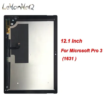 Test Originaal LCD Microsoft Surface Pro 3 1631 Pro 4 1724 Pro 5 1796 LCD Pro 6 1807 Pro 7 1866 Ekraan Puutetundlik Assamblee