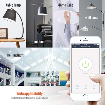 Tuya DIY WiFi Smart Valguse Lüliti Universaalne Kaitselüliti Taimer Juhtmeta Kaugjuhtimispult Töötab Alexa Google ' i Kodu Smart Home 2 Tööd