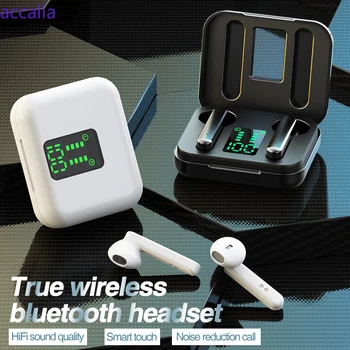 TWS 5.0 Bluetooth Kõrvaklappide Traadita Kõrvaklapid LED Ekraan Sport Veekindel Peakomplekt Earbuds X15 L12 Jaoks xiaomi huawei oppo pk i12