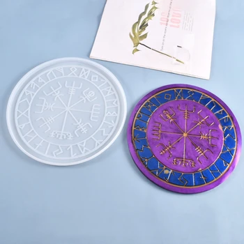 Tähtkuju Kompass Ennustamine Silikoonist Vormid Jaoks Epoksüvaik Kunsti DIY Käsitöö polümeersavist Käsitsi valmistatud Ehted Tööriist