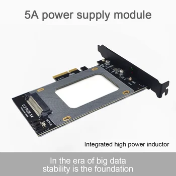 U. 2 PCI-E X4 Ärkaja Kaardi 3.0 SFF-8639, Et SSD Laiendamine Adapter U. 2 SSD SATA PCI Express Kaardi 2.5 Tolli SATA HDD Dropshipping