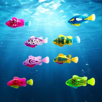 Ujumine Robot Kala Aktiveeritud Vee Maagiline Elektroonilised Mänguasjad Lastele Huvitav Mänguasi Lapsele Kingitus Elektroonilise Lemmiklooma Vanni-Mänguasjad