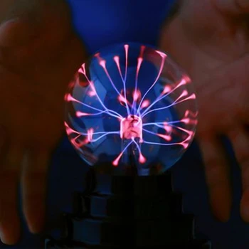 Uudne Crystal Plasma Palli Puudutada Lamp LED Night Light Lapse Nightlight Sünnipäev Jõulud Lapsed Decor Kingitus Valgustus Plasma Palli