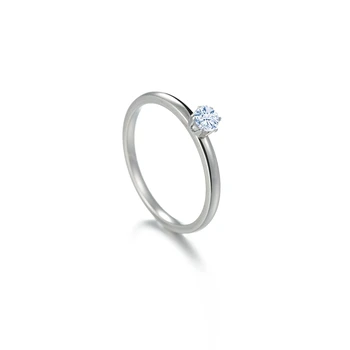 Uus Armas Naine Väikese Ringi Tsirkoon Kivi Ring Vintage Hõbeda Värvi Pulm Ehteid Lubadus Crystal Engagement Rõngad Naistele