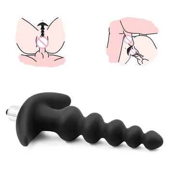 Vibreeriv Anal Helmed Butt Plug Silikoon 10 Vibratsioon Režiimid Sugu Mänguasjad, naiste Veekindel Bullet Vibraator täiskasvanud eesnäärme massager