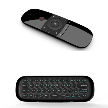 W1 Õhu hiirt, puldiga 2.4 G Wireless Klaviatuur Infrapuna-õppe Rechargeble Mini-Kaugjuhtimispult Smart Android Tv Box