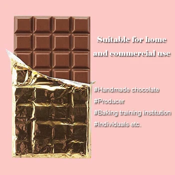 Šokolaad Vormidesse Polükarbonaadi Plaadi Plastist 3D Šokolaadi Tükid Hallituse Moodustavad Pagaritoodete Küpsetamine Hallituse Saia Vahendid